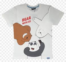 We bare bears is an animated comedy on cartoon network about three brothers trying to fit in and make friends. We Bare Bears Graphic T Shirt We Bare Bears T Shirt Clipart 2546470 Pikpng