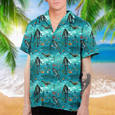 Scuba Diving Hawaiian Shirt And Beach Short Trendysweety
