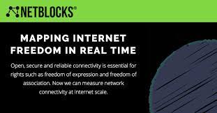 It has a super simple interface and can be used by anyone. Home Netblocks