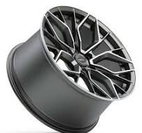GT FORM MARQUEE SATIN GUNMETAL MACHINED FACE 18X8 5X108 WHEEL