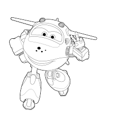 Grand albert super wings coloring pages. Super Wings Mira The Airplane Which May Fall Into The Abyss