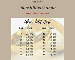 Untuk buat ukuran ini, anis cadangkan untuk maduners buat ukuran jari di siang hari kerana jari korang mengembang di waktu siang. Cara Ukur Jari Untuk Saiz Cincin Kedai Emas Rizqi Facebook