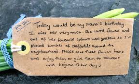 Save money by sending flowers directly with a local florist. Touching Mystery Message Left With Flowers In Leicester S Victoria Park Today Leicestershire Live