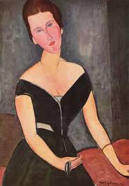 amedeo modigliani madame g van muyden 1917 モディリアーニ 表現主義 新表現主義
