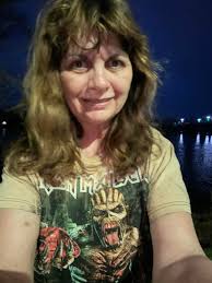 at the river in the dark in sauk city wisconsin. playing fear of the dark.  up the irons!