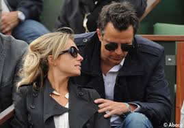 Mary pierce obtient ses premiers trophées sur le circuit wta dès l'âge de 16 ans. Anne Sophie Lapix Et Son Mari Les People Se Pressent A Roland Garros Elle