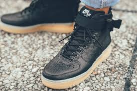 Nike Air Force 1 Black Gum Sole Nike Sf Af1 Mid Black Gum Dropping In October Nike Nike Outfits Black Gums