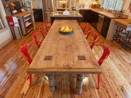 Diy pete shows the entire process from start to finish. How To Build A Reclaimed Wood Dining Table How Tos Diy