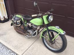 Image result for Green 1951 Motorcycle