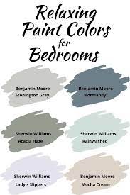 It's dramatic but still retains a calm, cool and collected vibe. 6 Soothing Paint Colors For Bedrooms Relaxing Paint Colors Soothing Paint Colors Paint Colors For Home