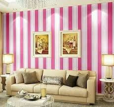 Wallpaper yang bagus dapat membuat memilih wallpaper untuk ruang tamu sebaiknya disesuaikan dengan model, gaya, dan warna cat rumah. Jual Wallpaper Sticker Dinding Ruang Tamu Wps 066 Salur Pink Ghazia Id Terbaru Juli 2021 Blibli