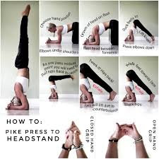 How To Pike Press To Headstand I Once Had Myself Convinced That Pike Pressing In Headstand Was Something I Would Nev Headstand Headstand Yoga Yoga Everyday