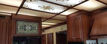 Recessed lighting is ideal for kitchens, and it's what you'll find in most new homes. Fluorescent Light Covers Decorative Ceiling Panels 200 Designs