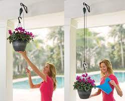 Accessible Planter Pulleys Hanging Plants Hanging Plants Outdoor Plants