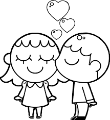 Cool Best Friends Boy And Girl Coloring Page Coloring Pages For Girls Coloring Pages Coloring Pages For Boys