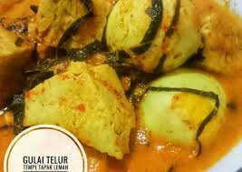 Assalamualaikum semuanya untuk bahan dan bumbu aku dah tulis di video yah maaf y gak sempurna,, selamat mencoba dirumah #gulai #gulaitelur #gulaitelurtahutempe. Resep Gulai Telur Tempe Tapak Leman Daun Mangkokan Oleh Demi Yurfina Cookpad