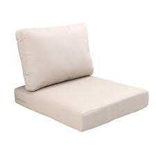 Hampton Bay Beverly Beige Replacement 2 Piece Outdoor Sectional Chair Cushion Set 89 22301 The Home Depot Outdoor Chair Cushions Patio Cushions Patio Cushions Outdoor