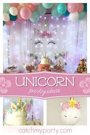 Unicorn Birthday Magical Unicorn Party Catch My Party Unicorn Party Unicorn Birthday Unicorn Birthday Parties