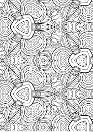 Coloring Pages Abstract Pattern Coloring Page