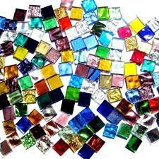 10mm Sticky Back Small Glass Tiles Mosaic Clear Glass Squares Etsy In 2021 Mosaic Tiles Diy Glass Mosaic Tiles Mosaic Glass