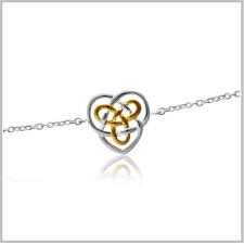 Celtic Sisters Knot Bracelet Celtic Knot Jewelry Celtic Sister Knot Knot Bracelet