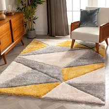 Vacuum regularly and spot clean; Well Woven Walker Yellow Triangle Boxes Thick Soft Plush 3d Textured Shag Area Rug 5x7 5 3 X 7 3 Buy Online In Antigua And Barbuda At Antigua Desertcart Com Productid 106610193