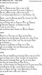 Song Mr Tambourine Man By Bob Dylan With Lyrics For Vocal Performance And Accompaniment Chords Guitar Chords Guitar Chords For Songs Guitar Chords And Lyrics