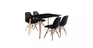 Eames Masa Sandalye Takimi Eames Sandalye Masa