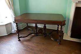 Antique Dining Table Walnut 1920 1930 By Vintagechicfurniture Antique Dining Tables Antique Dining Room Furniture Antique Dining Room Table