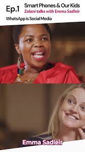 Watch Part 1 of this series in discussion "Smart Phones & Our Kids". ,  Where Emma and @zolanimahola discuss what social media actually IS, and  what your kids get up to