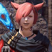 Art print of the crystal exarch and lyna from final fantasy xiv: Crystal Exarch G Raha Tia Home Facebook