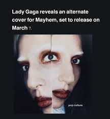 Lady Gaga reveals an alternate cover for Mayhem, her 7th studio album, set  to release