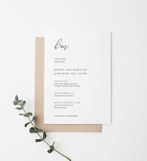 Minimalist Wedding Invitation Template Printable Download Etsy Minimalist Wedding Invitations Printable Wedding Invitations Wedding Invitations Printable Templates