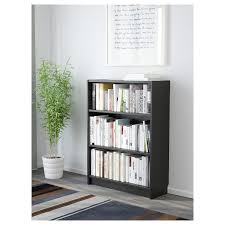 Billy مكتبة أسود بني 80x28x106 سم Ikea