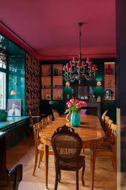 This dining room space is asian inspired with a mixture of traditional and transitional features. 75 Beautiful Red Dining Room Pictures Ideas July 2021 Houzz