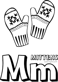 You should use this photo for backgrounds on gadget with high quality resolution. M Is For Mitten Coloring Page Coloringall