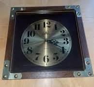 Vintage 11'x11'' Pioneer Seed Corn Woodgrain Gold Anodized Wall Clock Quartz USA | eBay