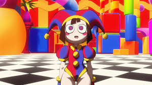 Pomni ride to exit flou