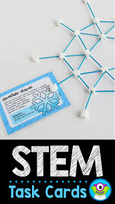 Winter Stem Task Cards January Distance Learning Seesaw Winter Stem Activities Stem Task Cards Winter Activities For Kids