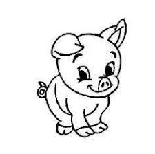 Pig Jpg 236 235 Pixels Cute Baby Pigs Pig Cartoon Animal Coloring Pages