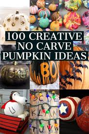 These elegant pumpkins can be made and displayed all season long. 100 Creative No Carve Pumpkin Decorating Ideas Inspired By Pinterest