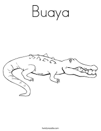 Buaya sendiri memang memiliki banyak jenis. Buaya Coloring Page Twisty Noodle