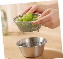 Amazon.com: VINTORKY Rice Washing Gadget Fine Mesh Vegetable ...