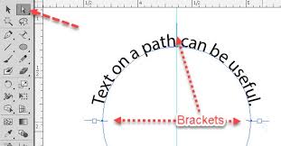 Now select the edge of the path that you want to type on. Use Type On A Path In Adobe Illustrator Skillforge