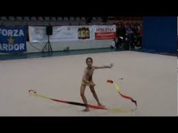 Prima word cup e già prima. Alexandra Agiurgiuculese Asu Udinese Ribbon 2013 Youtube