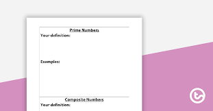 Composites are evenly divisible by smaller in this expanded definition, a prime number is one that cannot be expressed as a product of two numbers without exactly one of those numbers being a unit. Prime And Composite Number Worksheet