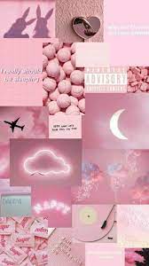 Find over 100+ of the best free pink aesthetic images. Aesthetic Pink Collage Wallpapers Top Free Aesthetic Pink Collage Backgrounds Wallpaperaccess