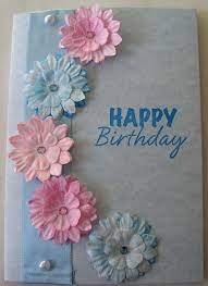 Use rhinestones to make the greeting card extra special. 32 Handmade Birthday Card Ideas And Images Homemade Birthday Cards Unique Birthday Cards Handmade Birthday Cards