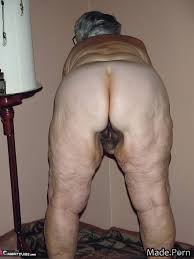 Porn image of bbw bent over fat looking at viewer from behind 90 photo  created by AI