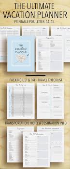 Vacation Planner Travel Planner Trip Planner Vacation Organizer Vacation Itinerary Vacation Printables Holiday Planner Family Vacation Vacation Organization Travel Planner Vacation Planner